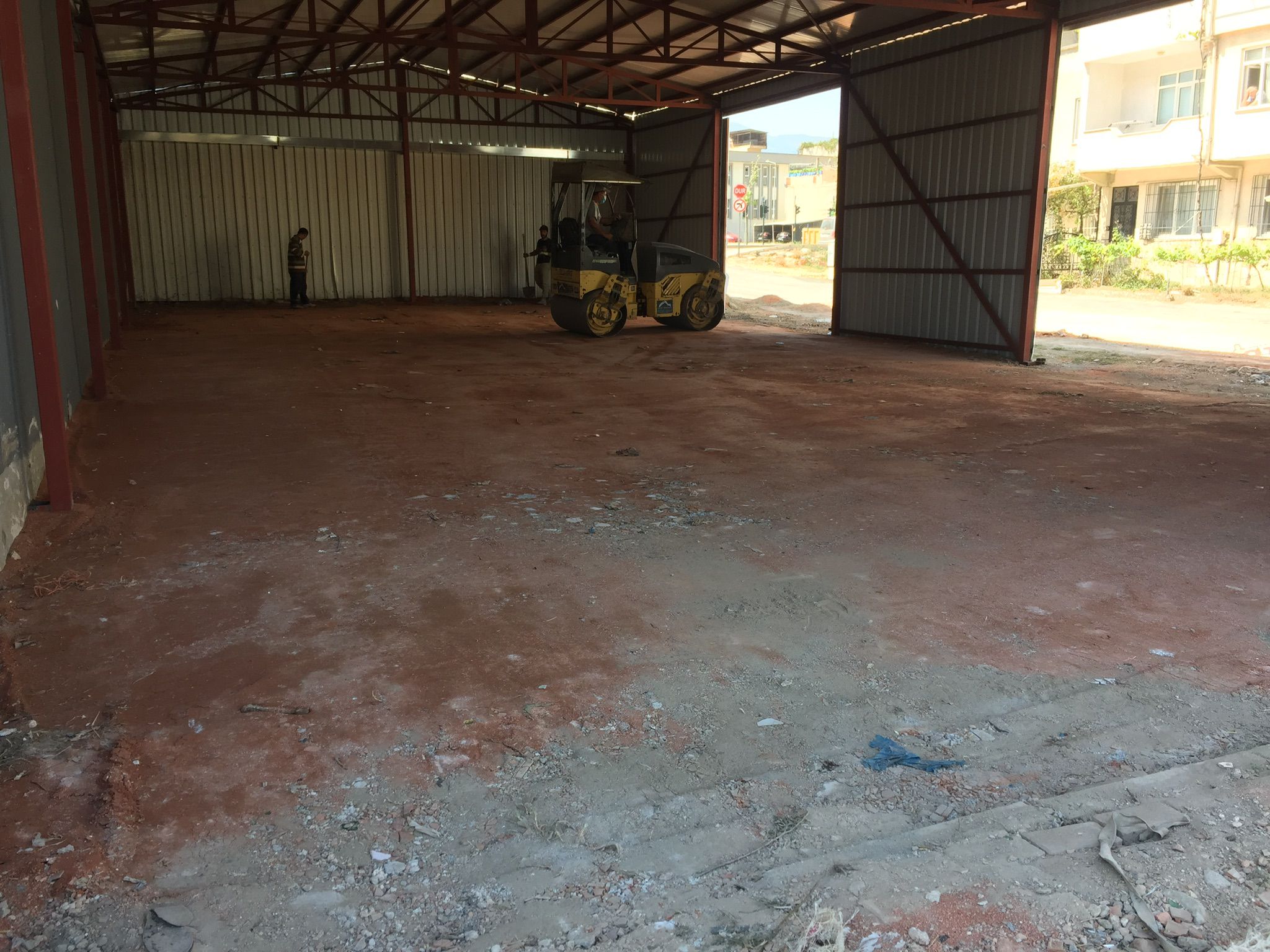 Bursa saha betonu hazırlık