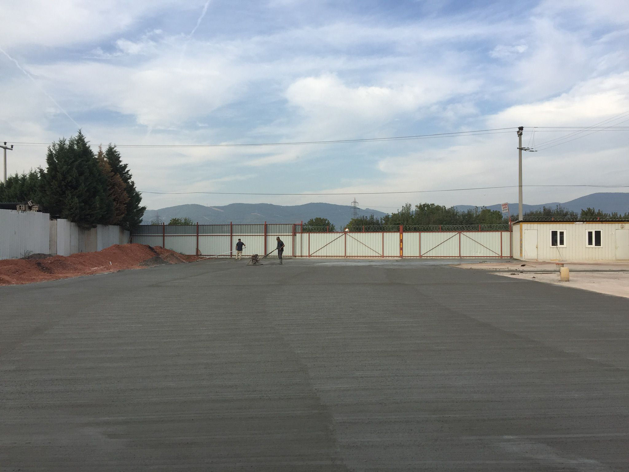 Bursa fırçalı beton